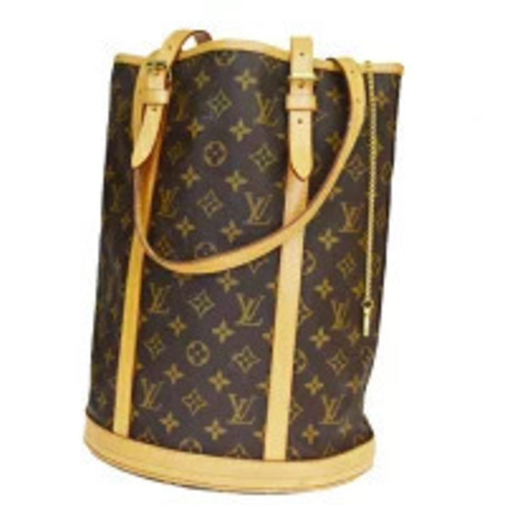 Louis Vuitton Bucket Shoulder Bag Monogram Leather